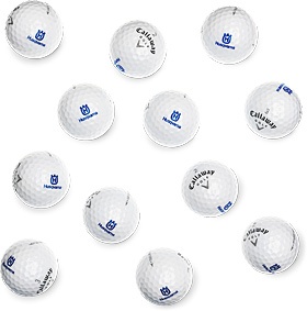 Golf balls Callaway Warbird, logo Husqvarna in the group Clothes & Protective Equipment / Workwear / Accessories at Motorsågsbutiken (1016919-89)