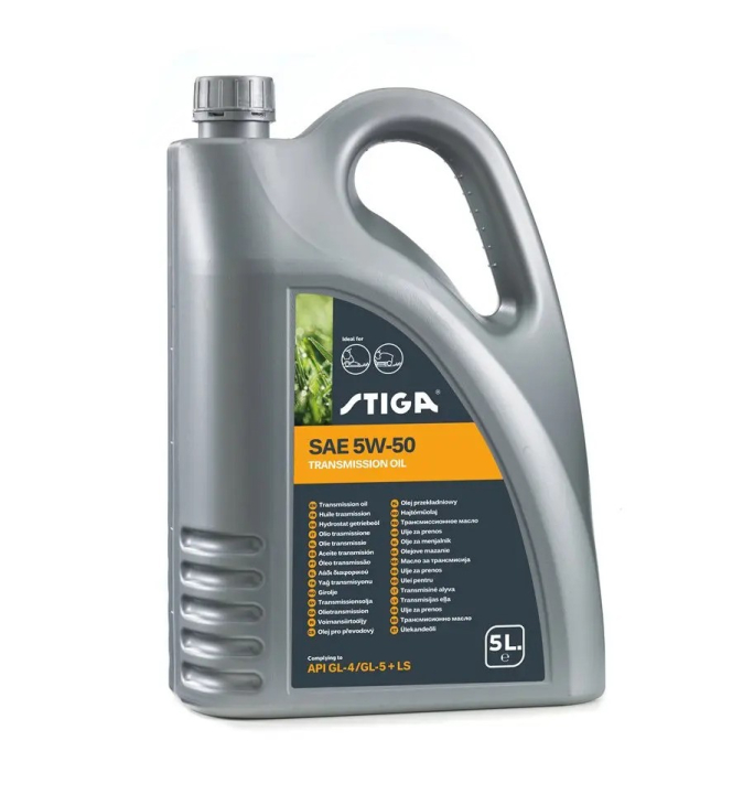 Transmission oil 5W-50 5 L Stiga in the group Forest and Garden Products / Oils & Grease at Motorsågsbutiken (1111-9282-01)