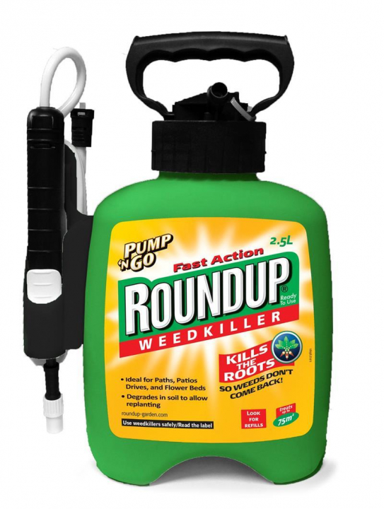Roundup Pump'n Go 5L in the group Forest and Garden Products / Grass seeds and fertilizer / Cultivation at Motorsågsbutiken (42164)