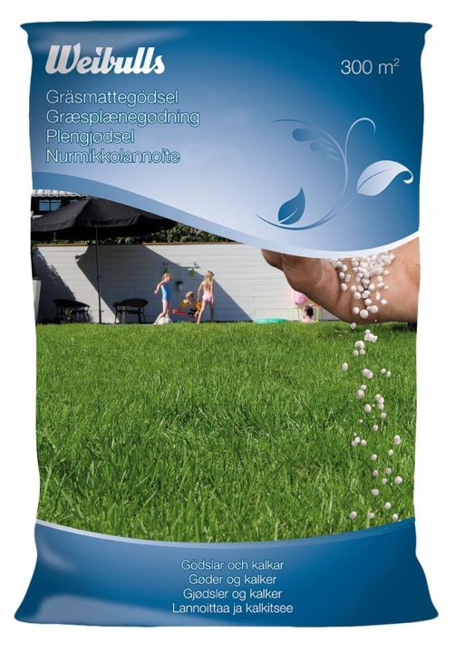 Lawn fertilizer Weibulls 8,5kg in the group Forest and Garden Products / Grass seeds and fertilizer at Motorsågsbutiken (43127)