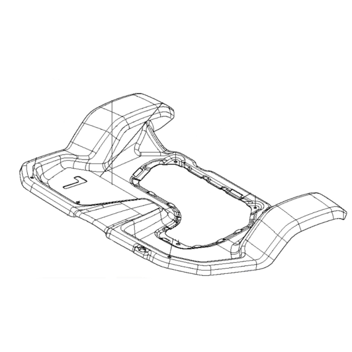 Foot Plates 5010622-01 in the group  at Motorsågsbutiken (5010622-01)