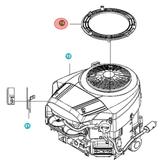 Air Intake 5010967-01 in the group at Motorsågsbutiken (5010967-01)