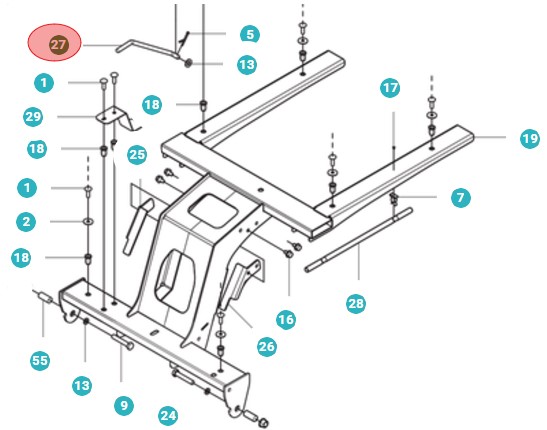 Stay 5011021-01 in the group  at Motorsågsbutiken (5011021-01)
