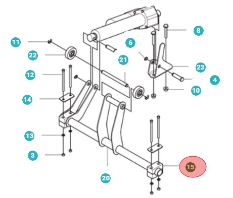 Stock Half 5011022-01 in the group at Motorsågsbutiken (5011022-01)