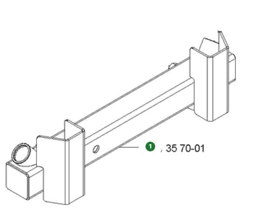 Handle console 5013570-01 in the group  at Motorsågsbutiken (5013570-01)