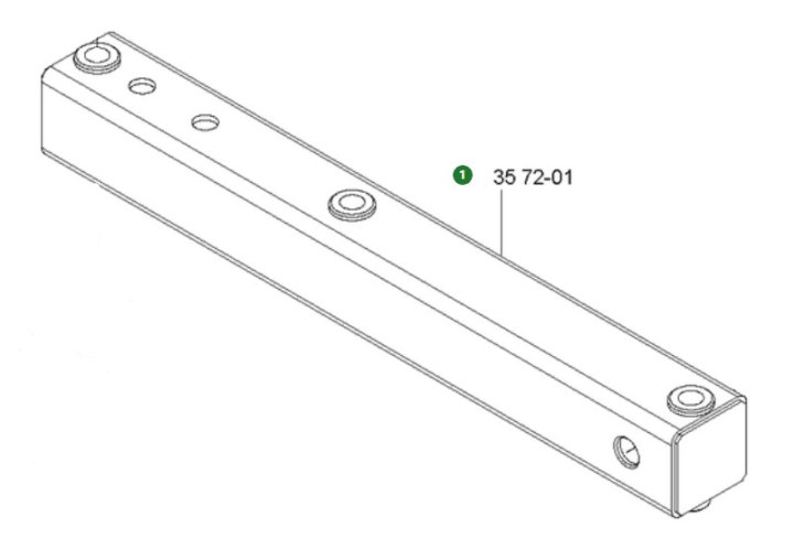 Foot Beam B 5013572-01 in the group  at Motorsågsbutiken (5013572-01)