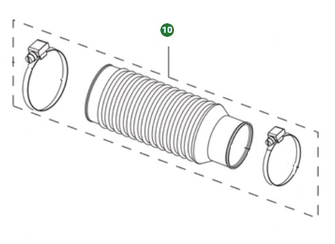 Repair Kit Hose Assy 5014243-46 in the group  at Motorsågsbutiken (5014243-46)