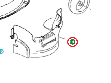 Housing 5015793-02 in the group at Motorsågsbutiken (5015793-02)