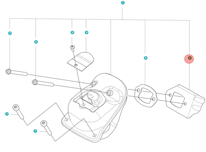 Heat Deflector Muffler 60C 5018145-01 in the group Husqvarna Chainsaw 5-series at Motorsågsbutiken (5018145-01)