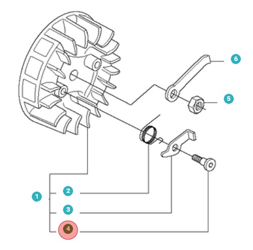 Screw in the group  at Motorsågsbutiken (5018199-05)