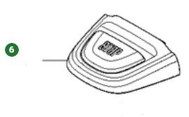 Stop Button 5019257-01 in the group  at Motorsågsbutiken (5019257-01)