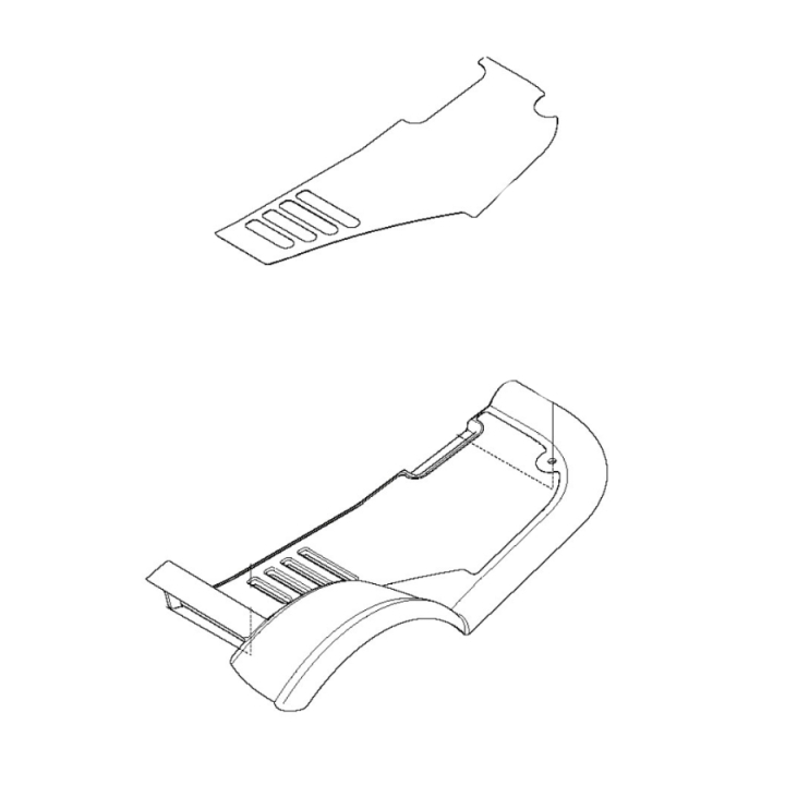 Foot Plate 5022907-03 in the group  at Motorsågsbutiken (5022907-03)