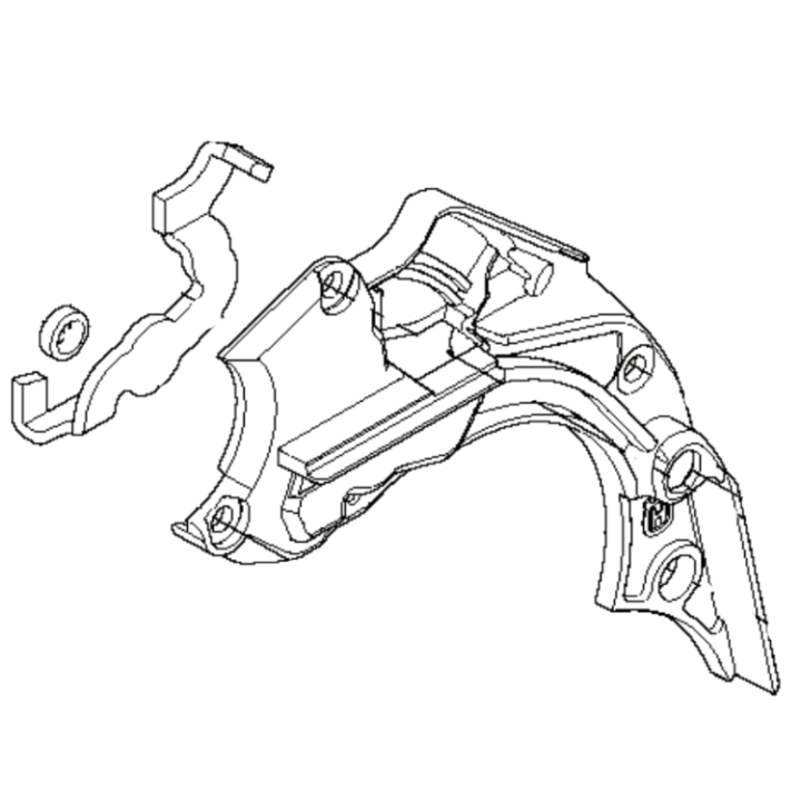 Cover Kpl 5024469-01 in the group Husqvarna Chainsaw 1-series / Spare parts Husqvarna 135 chainsaw at Motorsågsbutiken (5024469-01)