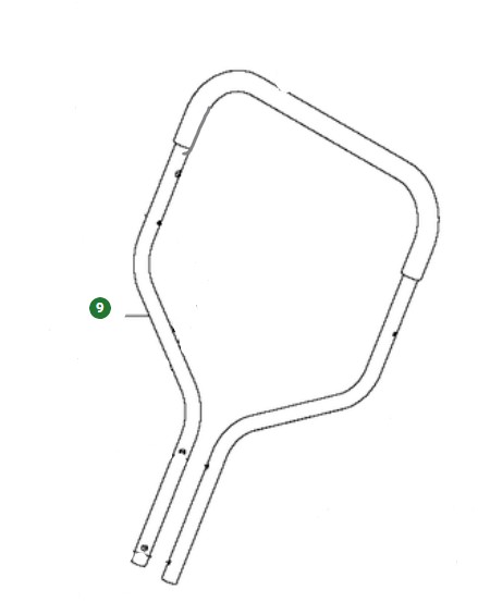 Handle Kpl 5029064-01 in the group  at Motorsågsbutiken (5029064-01)