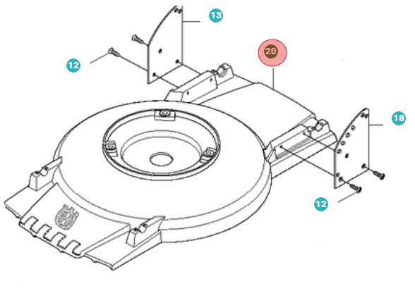 Chassis 17 5032472-06 in the group  at Motorsågsbutiken (5032472-06)