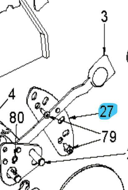 Setting plate Brilliant in the group at Motorsågsbutiken (5032569-01)