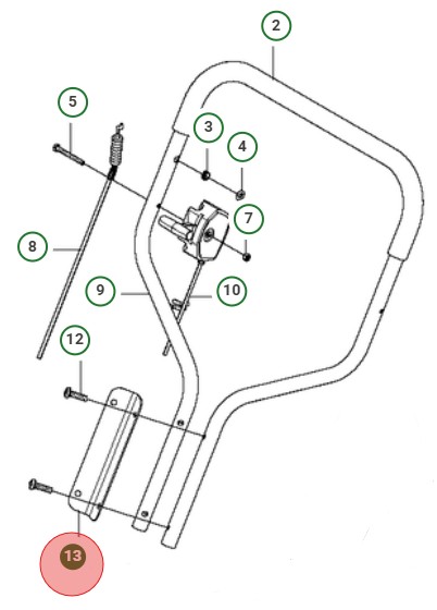 Plate For Ovanhtg, Pro 03 -> 5033117-01 in the group at Motorsågsbutiken (5033117-01)