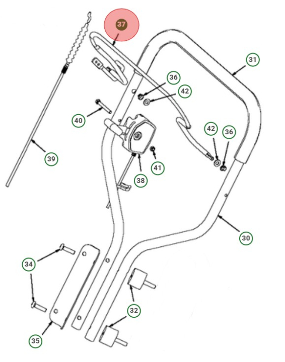 Pipe Clamp Pro 4 Complete 5033131-01 in the group at Motorsågsbutiken (5033131-01)