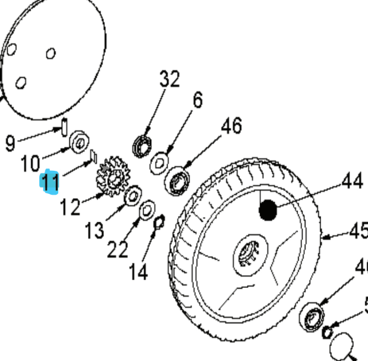 Drive wedge Brilliant in the group  at Motorsågsbutiken (5033267-01)