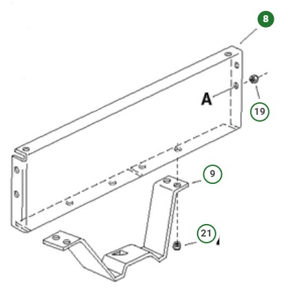 Front Panel 5033400-01 in the group at Motorsågsbutiken (5033400-01)