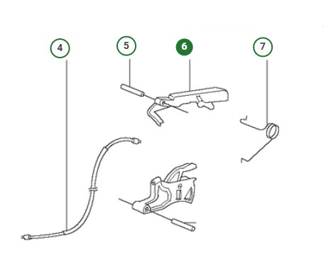 Throttle 5035566-02 in the group  at Motorsågsbutiken (5035566-02)