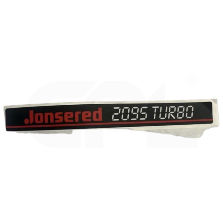 Decal Jonsered 2095 Turbo in the group at Motorsågsbutiken (5036889-01)