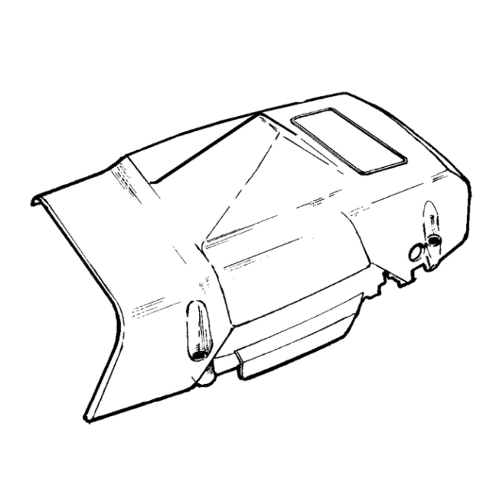 Cylinder Cover Std,, Complete 5036974-01 in the group at Motorsågsbutiken (5036974-01)