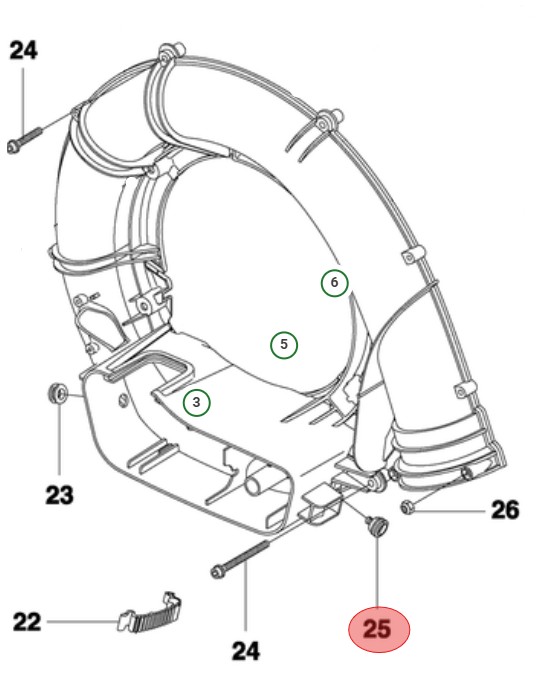 Bushing 5037914-02 in the group at Motorsågsbutiken (5037914-02)