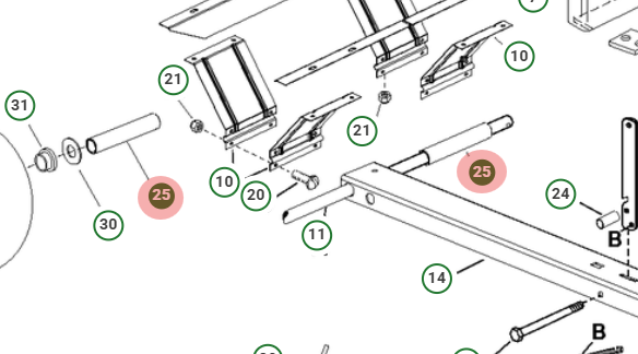Distance 5038155-01 in the group  at Motorsågsbutiken (5038155-01)