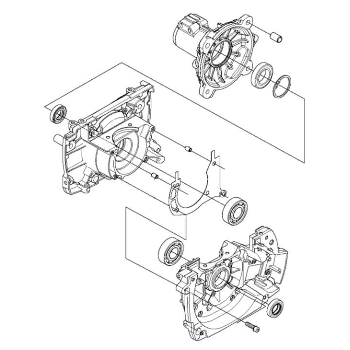 Crankcase Kit 5039115-01 in the group  at Motorsågsbutiken (5039115-01)