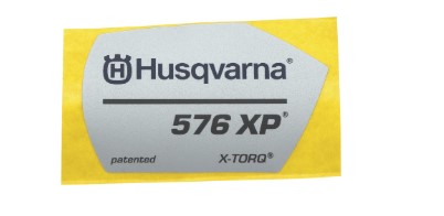 Decal 5040941-01 in the group Husqvarna Chainsaw 5-series / Spare parts Husqvarna 576XP chainsaw at Motorsågsbutiken (5040941-01)