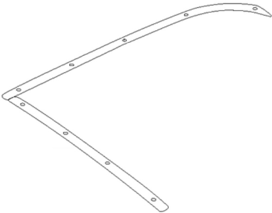 Frame Height Adjustment Solar 5051540-02 in the group  at Motorsågsbutiken (5051540-02)