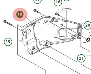 Handle Half Hay 5062453-03 in the group  at Motorsågsbutiken (5062453-03)