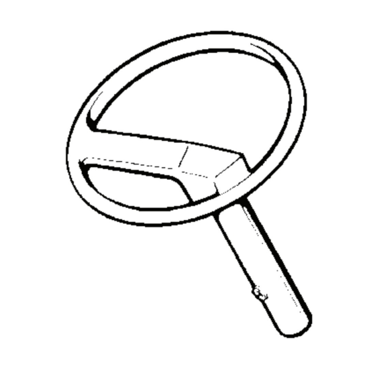Steering wheel (Jonsered) in the group at Motorsågsbutiken (5065920-03)