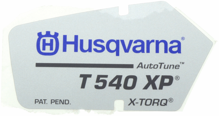 Decal 5069419-01 in the group Husqvarna Chainsaw 5-series / Spare parts Husqvarna T540XP chainsaw at Motorsågsbutiken (5069419-01)
