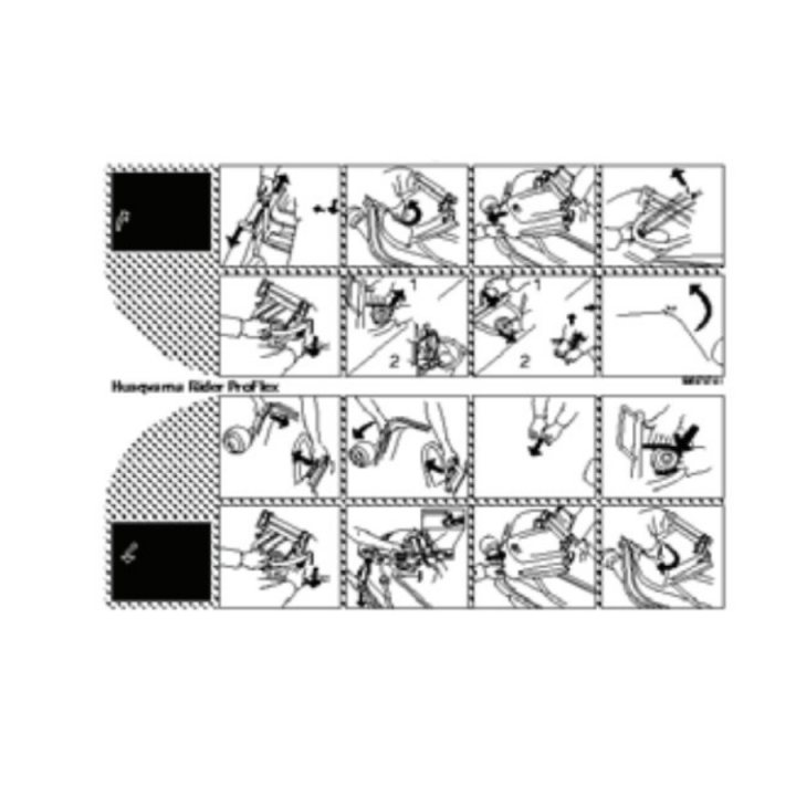 Decal Instruction in the group  at Motorsågsbutiken (5069797-01)