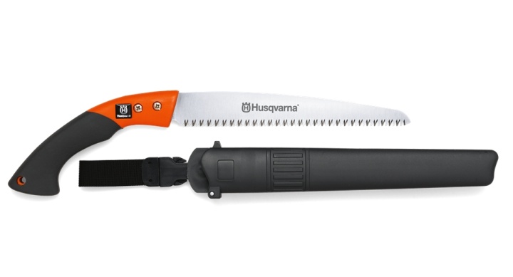 Straight pruning saw with holster, 240mm in the group Chainsaws / Husqvarna Chainsaw Accessories / Forestry equipment at Motorsågsbutiken (5101921-03)
