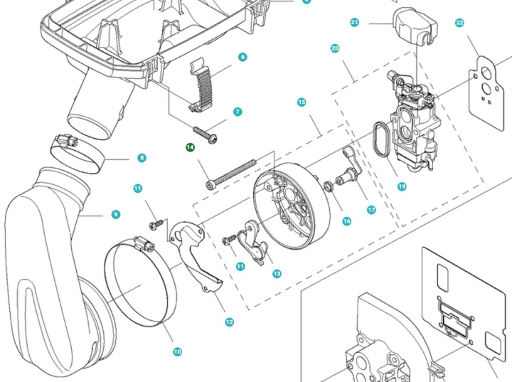 Bolt 5153907-01 in the group  at Motorsågsbutiken (5153907-01)