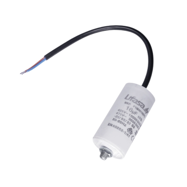 Capacitor 16 µf, Cpl, 5203704-01 in the group at Motorsågsbutiken (5203704-01)