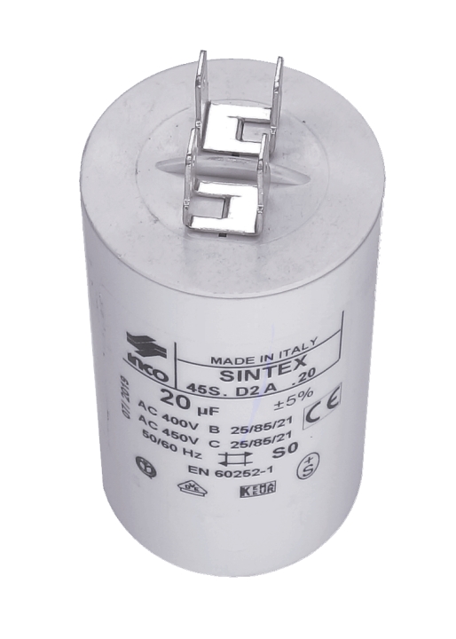 Capacitor µf 20 in the group at Motorsågsbutiken (5203831-01)