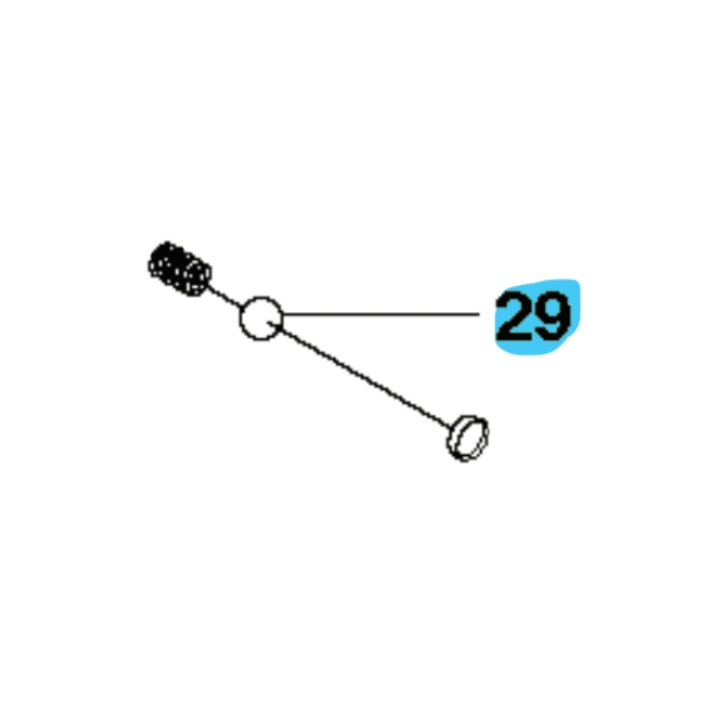 Friction Ball 5210655-01 in the group  at Motorsågsbutiken (5210655-01)