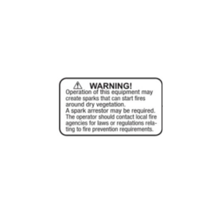 Warning Spark arrester net Us 5229286-02 in the group Husqvarna Chainsaw 5-series at Motorsågsbutiken (5229286-02)