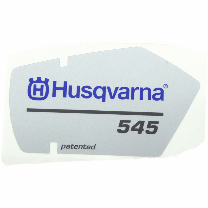 Decal 5230832-01 in the group Husqvarna Chainsaw 5-series / Spare parts Husqvarna 545 chainsaw at Motorsågsbutiken (5230832-01)