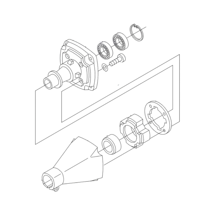 Clutch Housing Ass Y 5230958-01 in the group at Motorsågsbutiken (5230958-01)