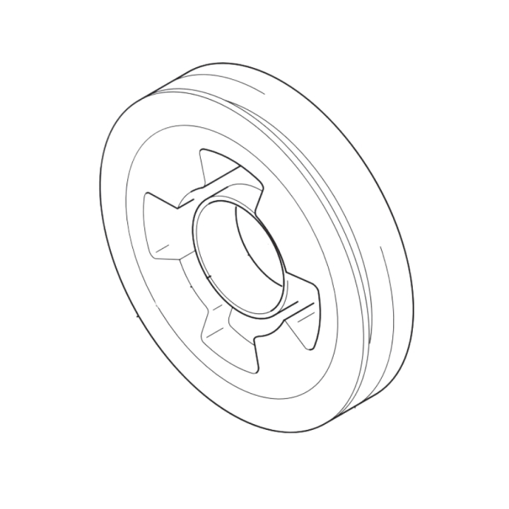 Line Wheel 5231044-01 in the group at Motorsågsbutiken (5231044-01)