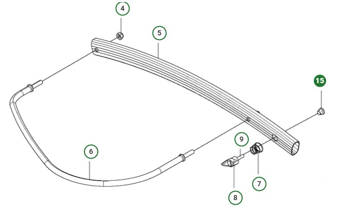 Rivet Nut 5252383-01 in the group  at Motorsågsbutiken (5252383-01)