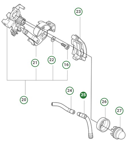 Fuel Hose in the group  at Motorsågsbutiken (5294111-01)