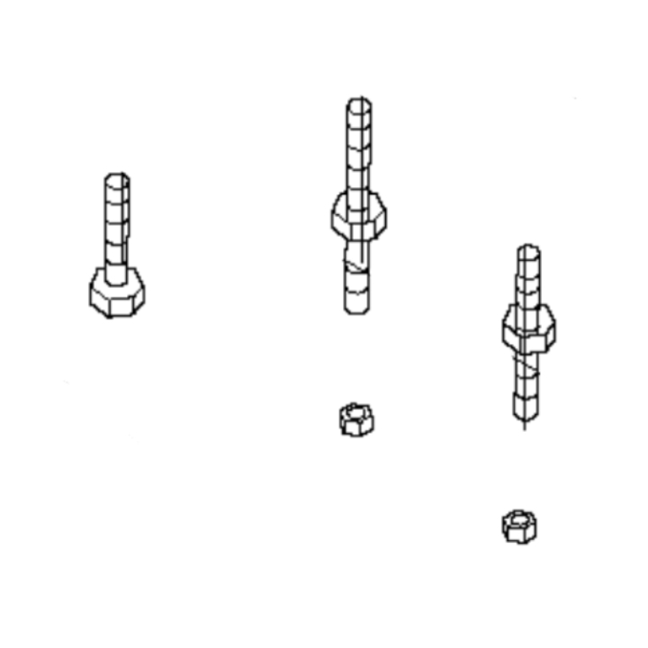 Installation Kit Bolts And Nuts 5295948-01 in the group  at Motorsågsbutiken (5295948-01)