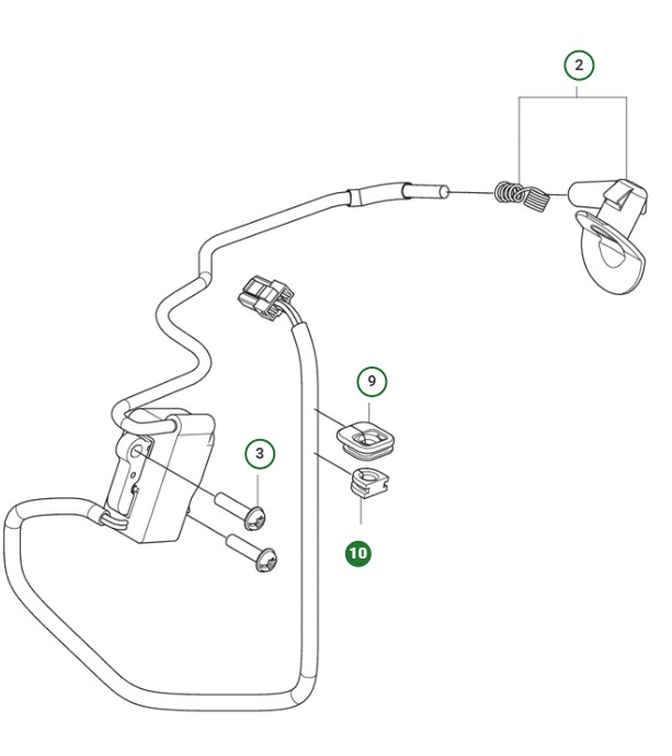 Grommet Electrical Wiring in the group  at Motorsågsbutiken (5296002-01)