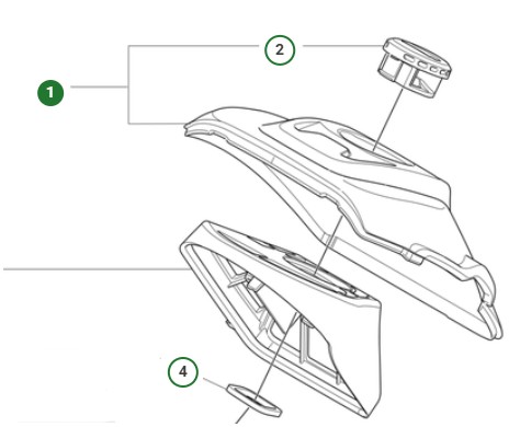 Filter Cover Assy Th,39Cc in the group at Motorsågsbutiken (5298251-01)